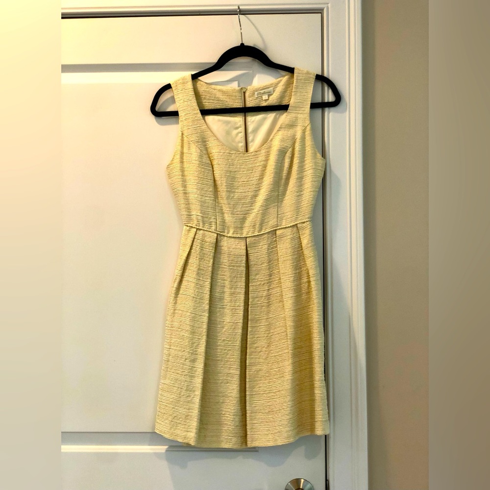 Shoshanna Dress - yellow/gold color